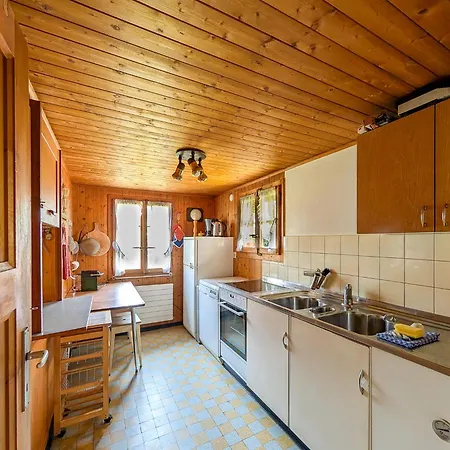 Grand Familial Avec Cheminee Aux Diablerets アパート
